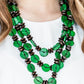 Key West Walkabout - Green necklace