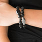 Rockin Rock Candy - Pulsera negra - Vintage