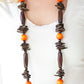 Cozumel Coast - Orange necklace