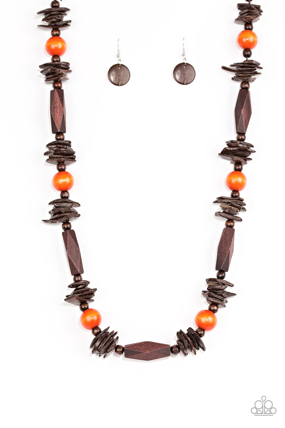Cozumel Coast - Orange necklace