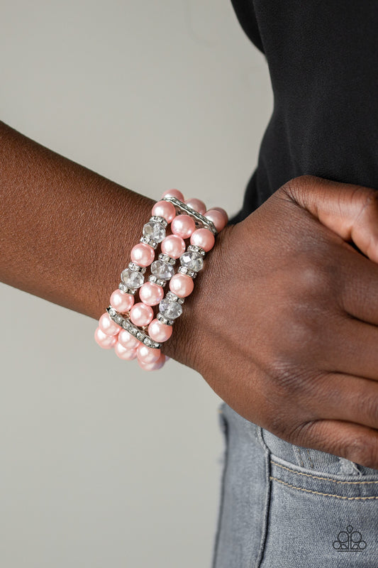 Innegablemente elegante: pulsera rosa