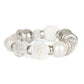 Here I Am - White bracelets-Vintage