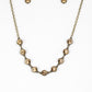 Starlit Socials - Brass necklace