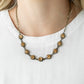 Starlit Socials - Brass necklace