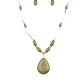 Explore The Elements - Green necklace-Vintage