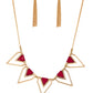 The Pack Leader - Red necklace-Vintage
