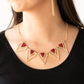 The Pack Leader - Red necklace-Vintage