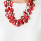 Wonderfully Walla Walla - Red necklace-Vintage
