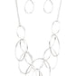 Top-TEAR Fashion - Silver necklace-Vintage