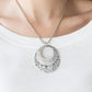 Texture Trio - Silver necklace-Vintage
