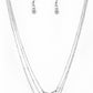 Pretty Petite - White necklace
