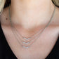 Pretty Petite - White necklace