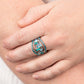 Treasure Chest Charm - Blue ring