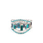Treasure Chest Charm - Blue ring