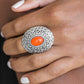 Hello, Sunshine -  orange-ring-Vintage