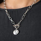 She Sparkles On - White necklace