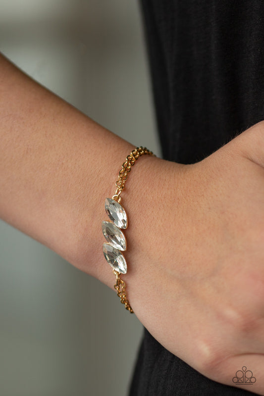 Pretty Priceless - Gold bracelet -Vintage