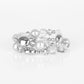 Downtown Dazzle - Silver bracelet -Vintage
