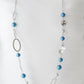 All About Me - Blue necklace-Vintage