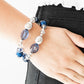 Downtown Dazzle - Pulsera azul - Vintage