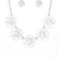 Budding Beauty - Silver necklace