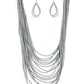 Peacefully Pacific - Silver necklace