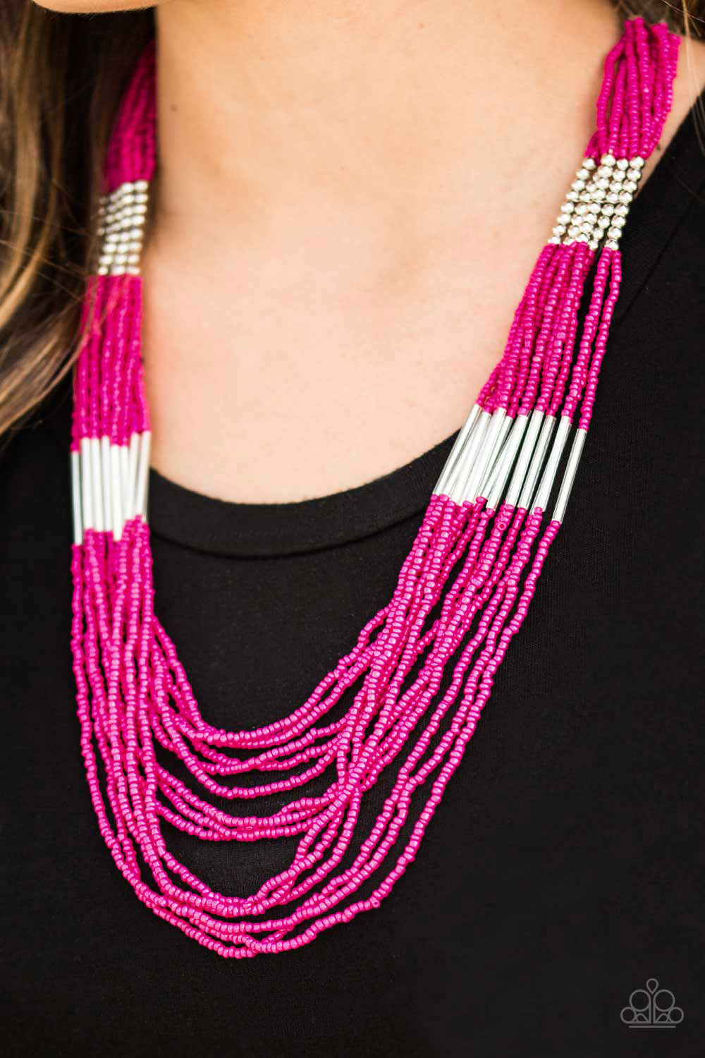 Let It BEAD - Pink necklace