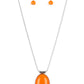 Rising Stardom - Orange necklace -Vintage