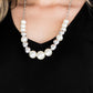 Take Note - White necklace