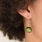 Take Note - Green necklace-Vintage