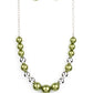 Take Note - Green necklace-Vintage
