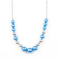 Take Note - Blue necklace