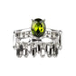 Crowned Victor - Green ring-Vintage