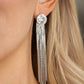 Level Up - White earring-Vintage