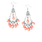 Malibu Sunset - Orange earrings