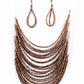 Catwalk Queen - Copper necklace