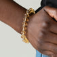 Crystal Candelabras - Gold bracelet