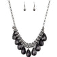 Fashionista Flair - Collar negro - Vintage