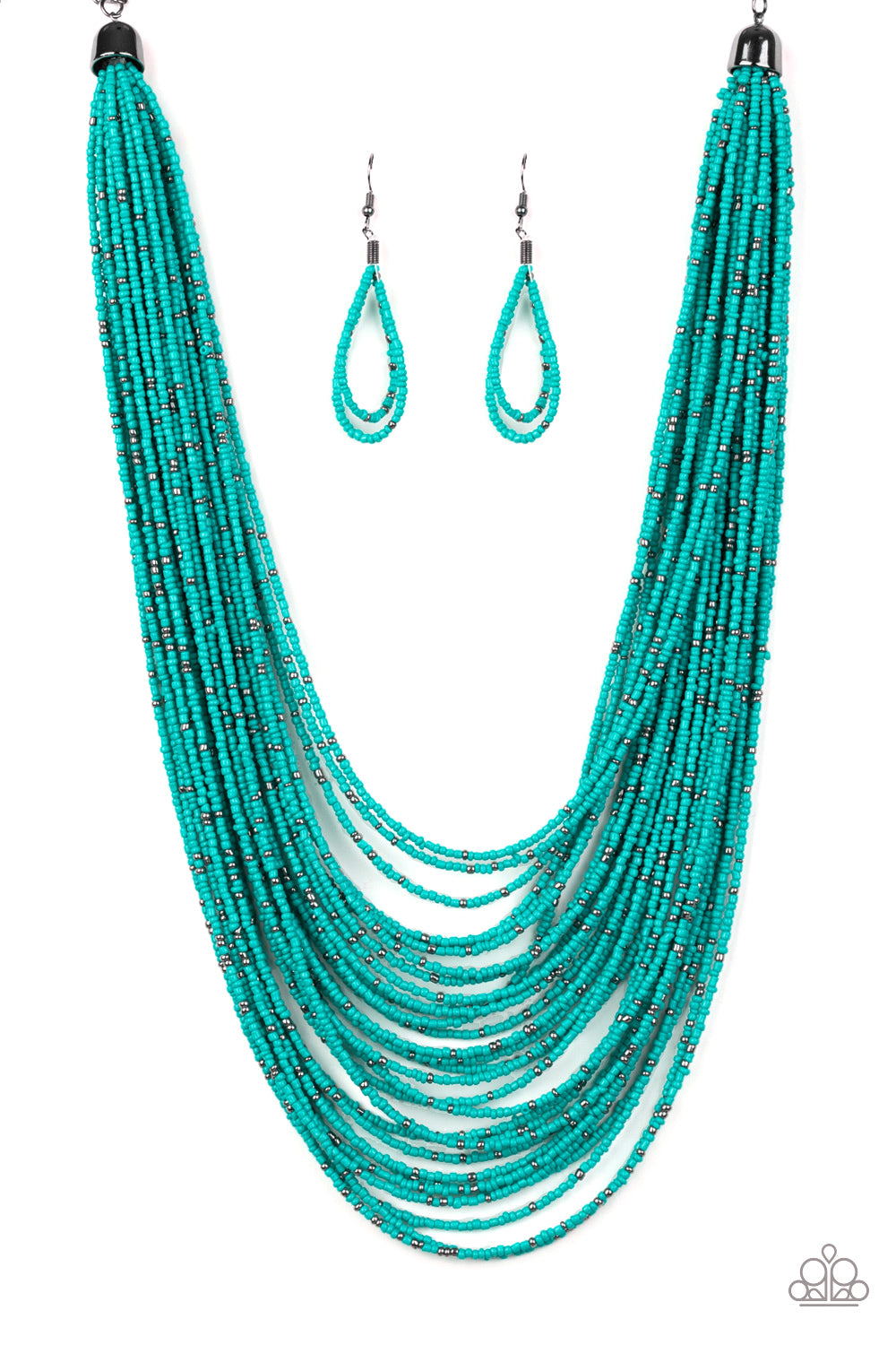 Rio Rainforest - Blue necklace