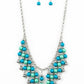 Your SUNDAES Best - Blue necklace- Vintage