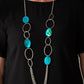 Kaleidoscope Coasts - Blue necklace-Vintage