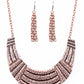 Ready To Pounce - Copper-necklace-Vintage