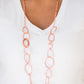 Metro Nouveau - Copper necklace