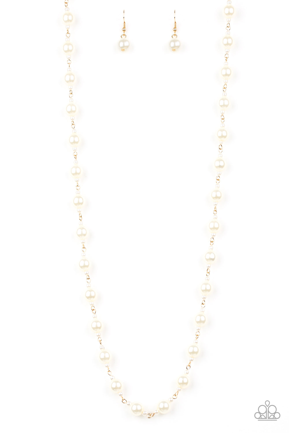 Behind The Scenes - Gold necklace-Vintage