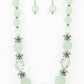 Dine and Dash - Green necklace-Vintage