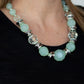 Dine and Dash - Green necklace-Vintage