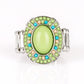 Colorfully Rustic - Green ring