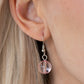 Crystal Charm - Pink necklace-Vintage