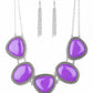 Viva La VIVID - Collar morado-Vintage