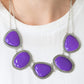 Viva La VIVID - Collar morado-Vintage